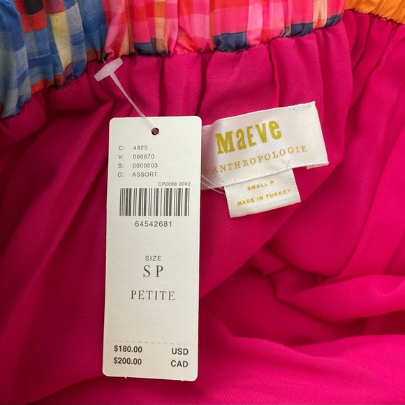 NWT Maeve by Anthropologie maxi skirt, size Small Petite - Picture 7 of 8